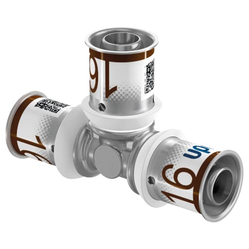 Тройник S-PRESS PLUS 25-25-25 '5И, латунь, Uponor