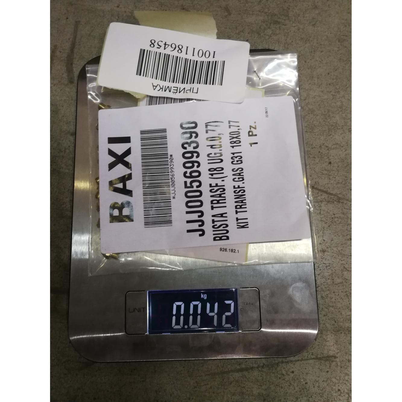 Инжекторы для сжиженного газа G31 18X0,77 - 18 шт