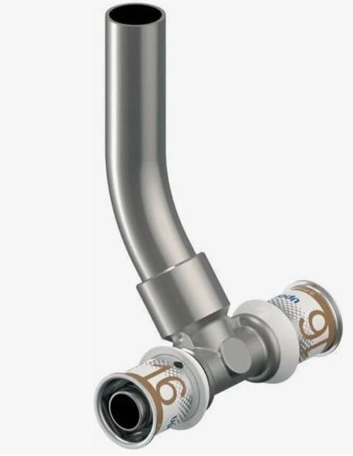 Тройник S-PRESS PLUS RADI 16-15CU-16 L=350мм '20С, Uponor 