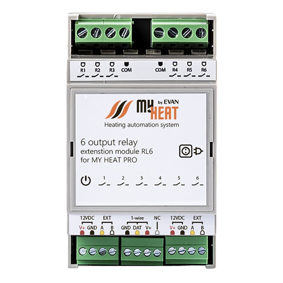 Релейный блок расширения WI‑FI MyHeat RL6W