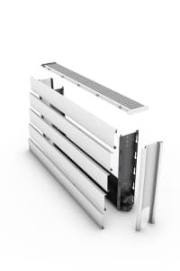 Конвектор настенный Jaga Tempo H50 L120 T11, цвет 101