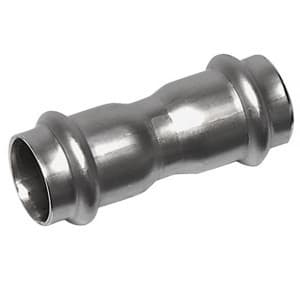 Муфта-пресс 22x28 однораструбная, нержавеющая сталь, Kromwell