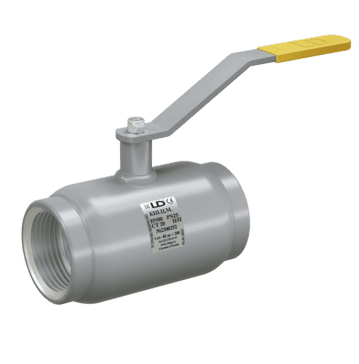 Кран шаровой LD КШЦМ DN40, Pn40 ВР, сталь 20, рычаг