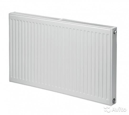 Радиатор стальной панельный Delonghi PHD Radel Ventile Compact 11-500-0800, подкл нижнее правое, RAL 9016 глянцевый