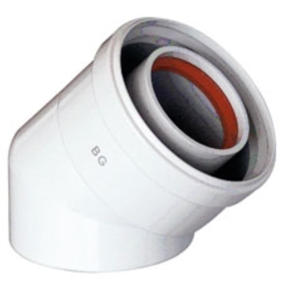 Коаксиальный отвод 45, MAIN и ECO 3 (Арт.:KHG 71410231)