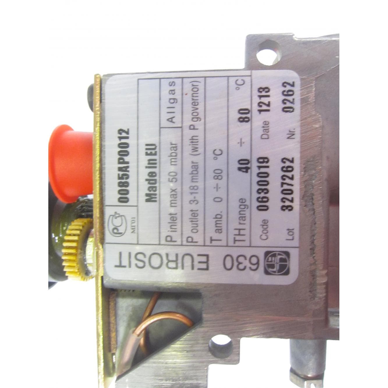 Газовый клапан SAG (с.к. 10140012)