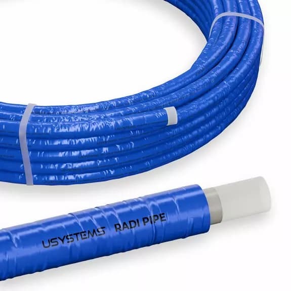 Труба Radi Pipe PN10 16x2,2 в теплоизоляции 10 мм синей бухта 100м '100С