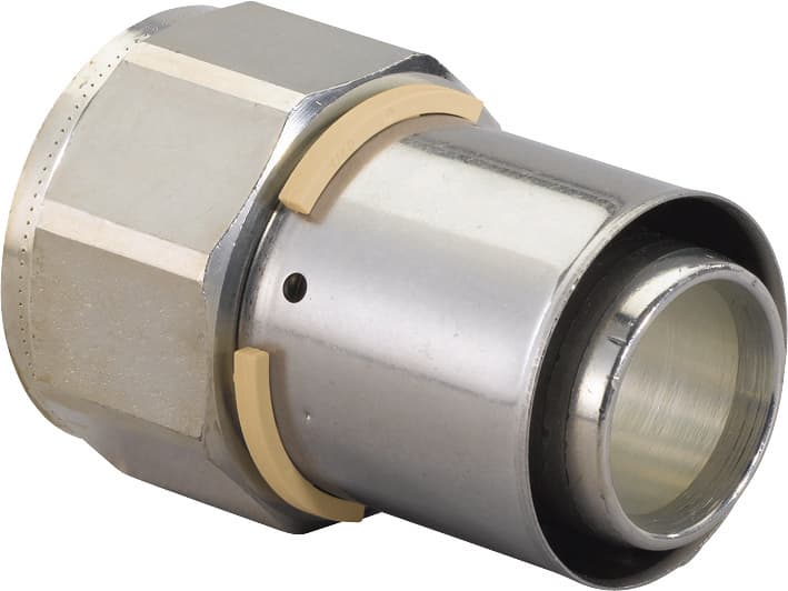 Штуцер S-PRESS с ВР 40-RP1" 1/2 '5А, латунь, Uponor