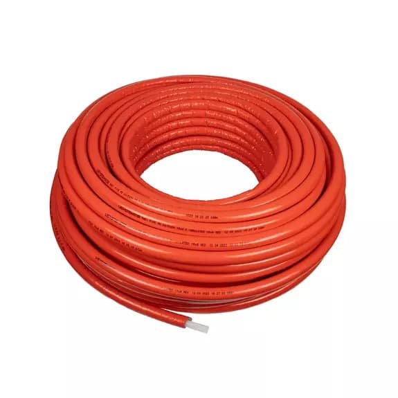 Труба Radi Pipe PN10 16x2,2 в теплоизоляции 10 мм красной бухта 100м '100С