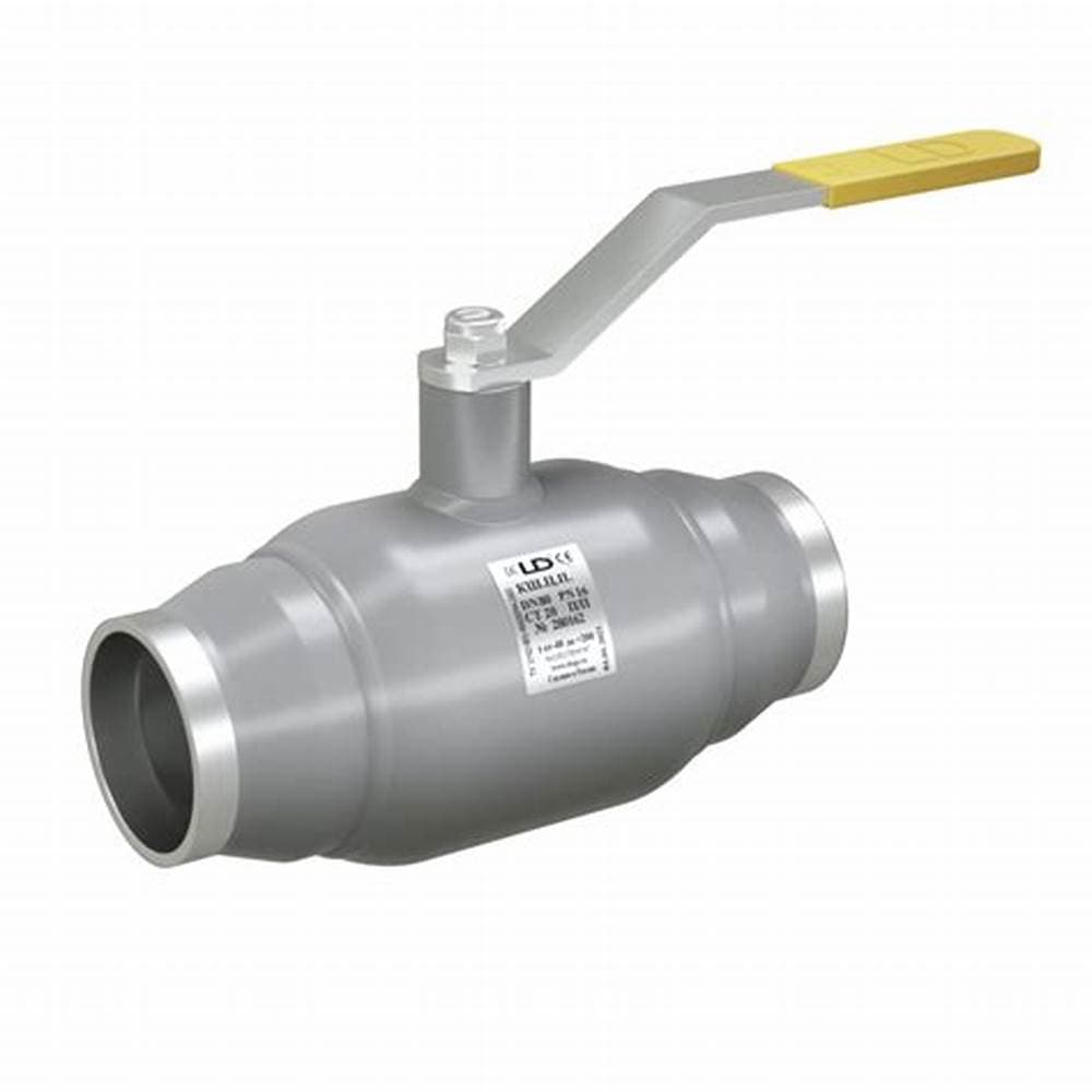 Кран шаровой LD КШЦП DN100, Pn25 приварка, сталь 20, рычаг