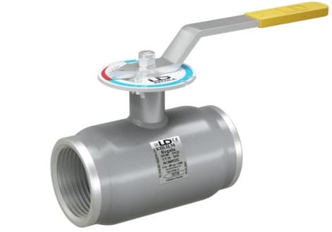 Кран шаровой LD КШЦМ Regula DN15, Pn40 ВР, сталь 20, рычаг