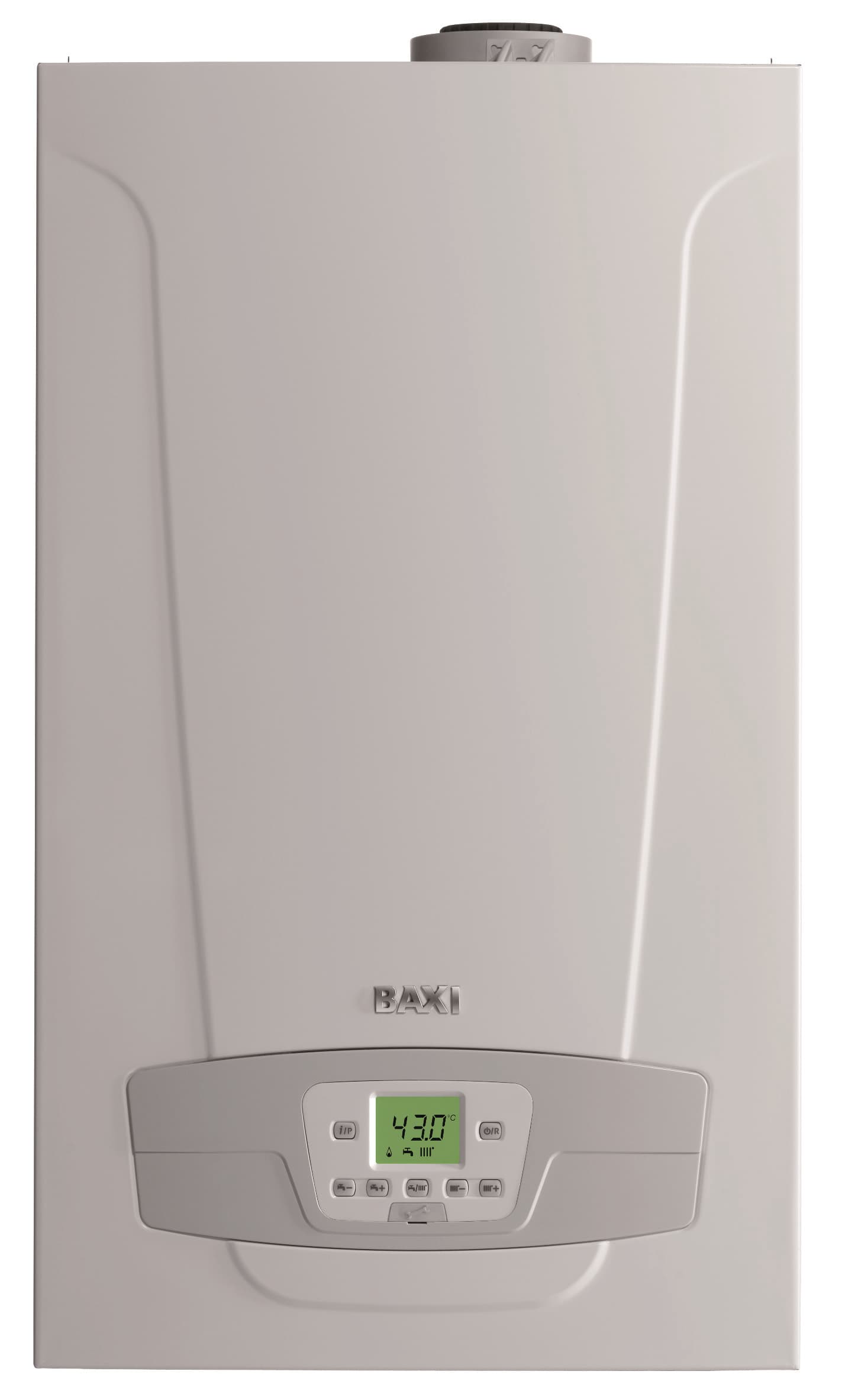 Котел газовый чугунный двухконтурный 29,7 кВт Slim 2.300Fi BAXI